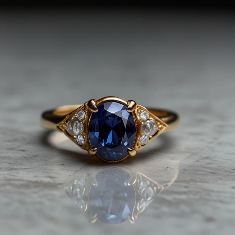 Vintage Sapphire Ring